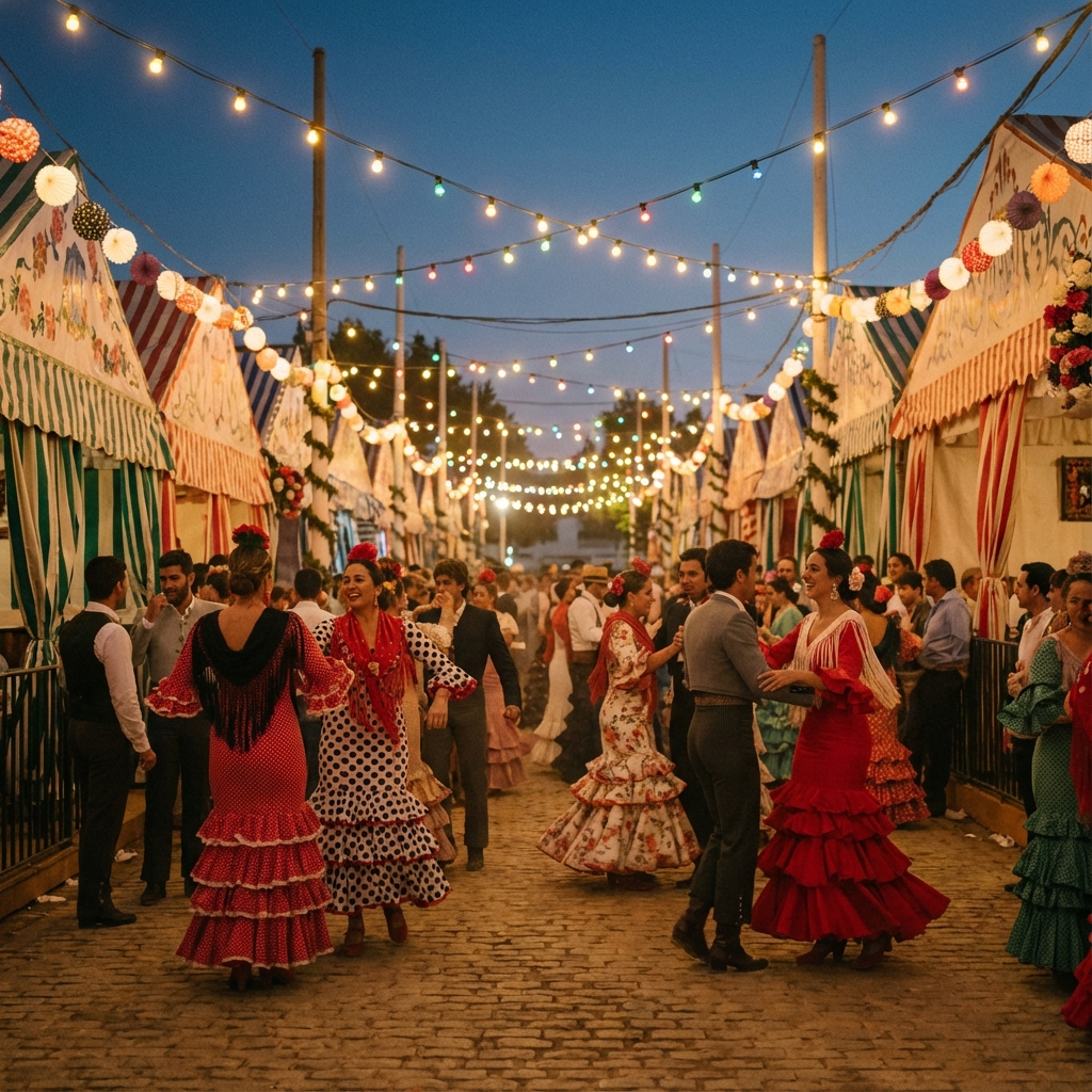 Preparativos para las Colombinas 2025